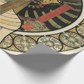 Alfonse Mucha Trappistine Nouveau Geschenkpapier (Ecke)