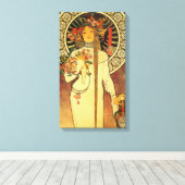 Alfonse Mucha Trappistine Nouveau Leinwanddruck (Insitu (Holzboden))