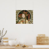 Alfonse Mucha Trappistine Nouveau Poster (Küche)