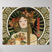 Alfonse Mucha Trappistine Nouveau Poster (Vorne)