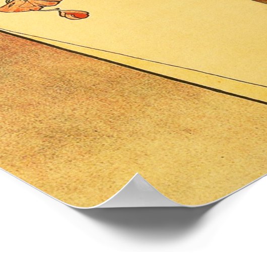 Alfonse Mucha Trappistine Nouveau Poster (Ecke)