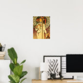 Alfonse Mucha Trappistine Nouveau Poster (Heimbüro)