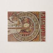 Alfonse Mucha Trappistine Nouveau Puzzle (Horizontal)