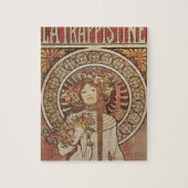 Alfonse Mucha Trappistine Nouveau Puzzle (Vertikal)