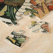 Alfonse Mucha Trappistine Nouveau Vintage Poster Puzzle (Seite)
