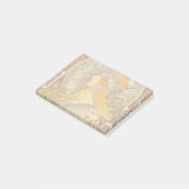 Alfonse Mucha Zodiac Art Nouveau Woman Post-it Klebezettel (angewinkelt)