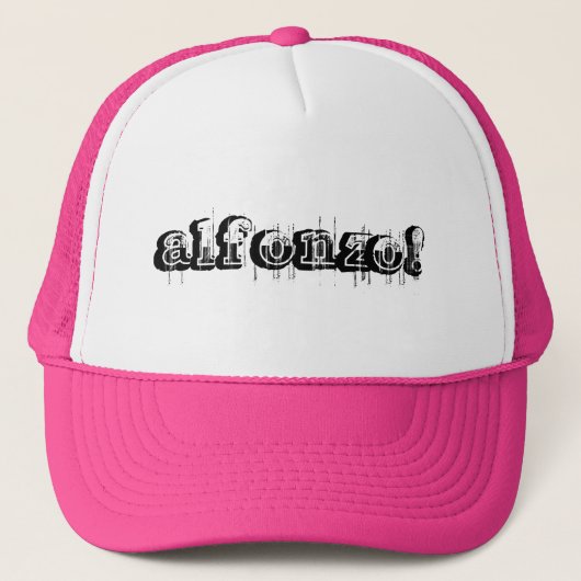 alfonzo! truckerkappe (Vorderseite)