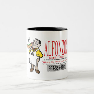 Alfonzos Smeli-Deli-Souvenir-Tasse Zweifarbige Tasse