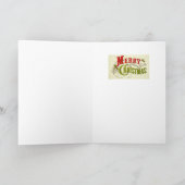 Alfosne Mucha Feiertagskarte (Innenseite)