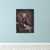 Alfred Auguste Cuvillier-Fleury (1802-87), von "G Leinwanddruck (Insitu (Holzboden))