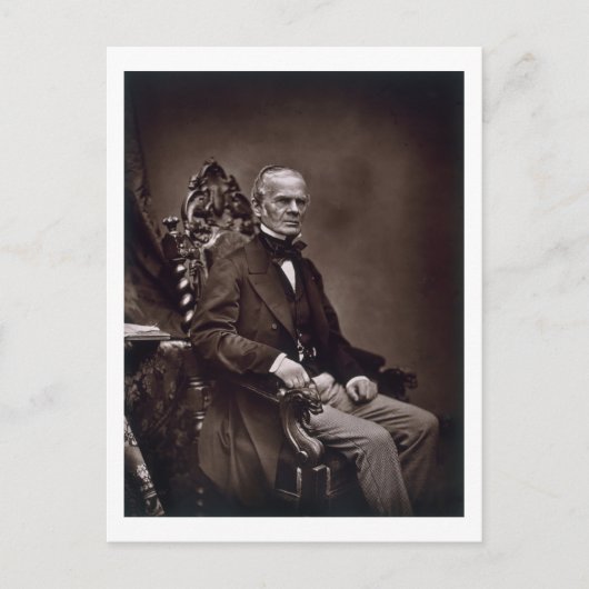 Alfred Auguste Cuvillier-Fleury (1802-87), von "G Postkarte (Vorderseite)