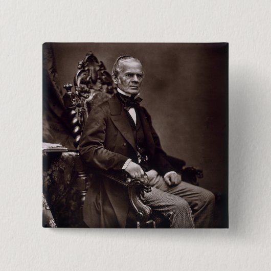 Alfred Auguste Cuvillier-Liliengeschmückt Button (Vorderseite)