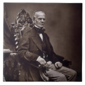 Alfred Auguste Cuvillier-Liliengeschmückt Fliese (Vorderseite)