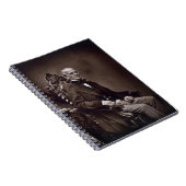 Alfred Auguste Cuvillier-Liliengeschmückt Notizblock (Rechte Seite)