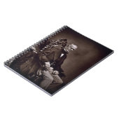 Alfred Auguste Cuvillier-Liliengeschmückt Notizblock (Linke Seite)