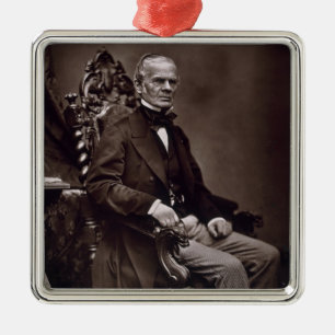 Alfred Auguste Cuvillier-Liliengeschmückt Silbernes Ornament