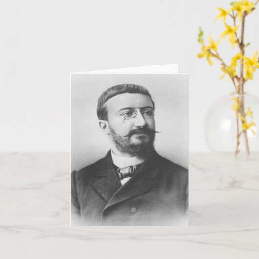Alfred Binet Karte (Gelbe Blume)