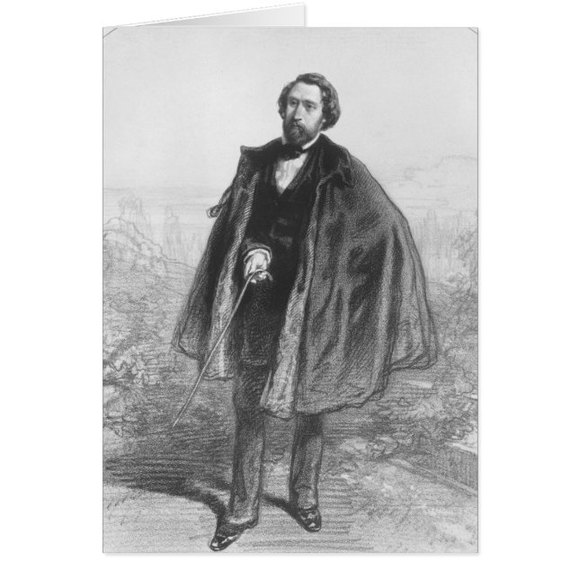 Alfred de Musset (Vorne)
