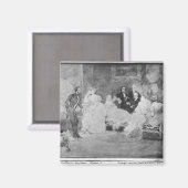 Alfred de Musset Eugene Delacroix Magnet (Vorderseite/Rückseite)