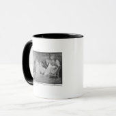 Alfred de Musset Eugene Delacroix Tasse (Vorderseite Links)