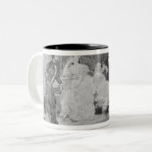 Alfred de Musset Eugene Delacroix Zweifarbige Tasse (Vorderseite Links)