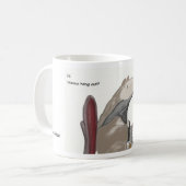 Alfred die Anteater-Tasse Kaffeetasse (Vorderseite Links)