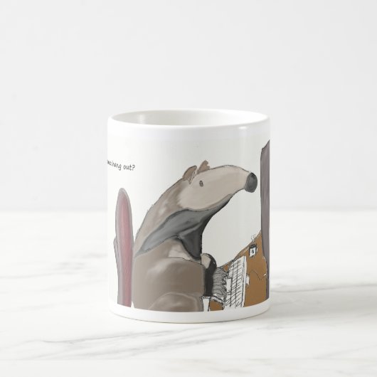 Alfred die Anteater-Tasse Kaffeetasse (Mittel)
