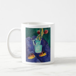 Alfred Henry Maurers 'Tulpen in einer grünen Vase' Kaffeetasse