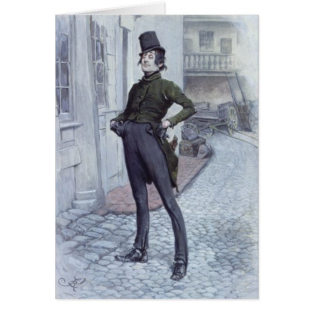 Alfred Jingle (Vorne)
