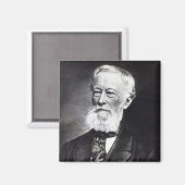 Alfred Krupp Magnet (Vorderseite/Rückseite)