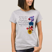 Alfred-Lord Tennyson Garden Quote Romantic mit