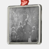 Alfred, Lord Tennyson Ornament Aus Metall (Links)
