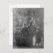 Alfred, Lord Tennyson Postkarte (Vorne/Hinten)