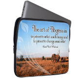 Alfred North Whitehead Inspiration Laptopschutzhülle (Vorne Rechts)