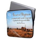 Alfred North Whitehead Inspiration Laptopschutzhülle (Vorderseite Links)