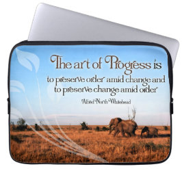 Alfred North Whitehead Inspiration Laptopschutzhülle