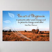 Alfred North Whitehead Inspiration Poster (Vorne)