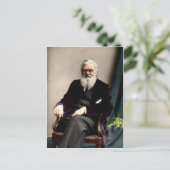 Alfred Russel Wallace c 1895 Postkarte (Stehend Vorderseite)
