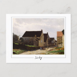 Alfred Sisley #10 - Fine Art Postcard Postkarte