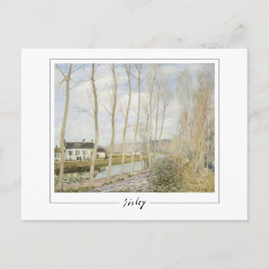 Alfred Sisley #12 - Fine Art Postcard Postkarte (Vorderseite)