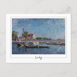 Alfred Sisley #144 - Fine Art Postcard Postkarte