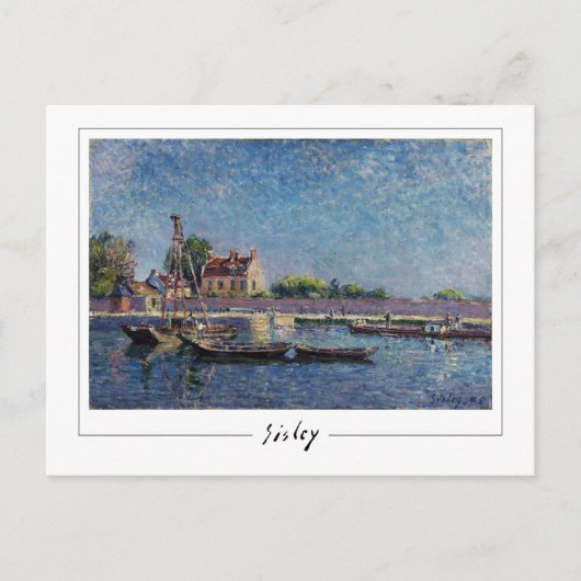 Alfred Sisley #144 - Fine Art Postcard Postkarte (Vorderseite)