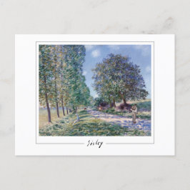Alfred Sisley #152 - Fine Art Postcard Postkarte