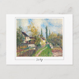 Alfred Sisley #15 - Fine Art Postcard Postkarte