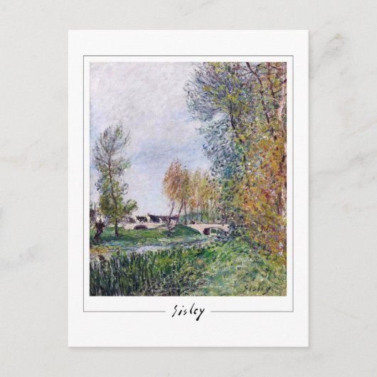 Alfred Sisley #179 - Fine Art Postcard Postkarte (Vorderseite)