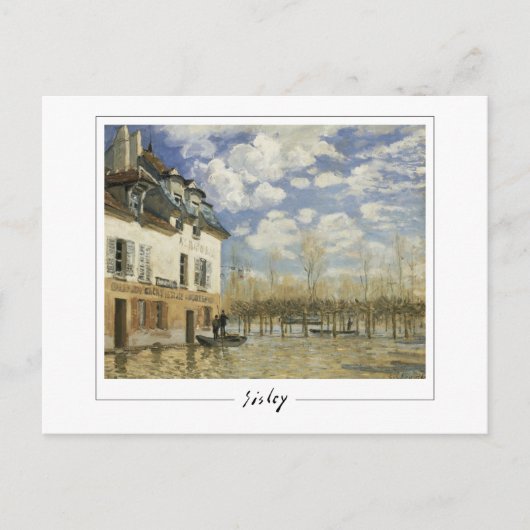 Alfred Sisley #17 - Fine Art Postcard Postkarte (Vorderseite)