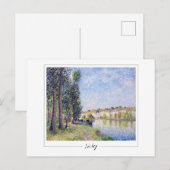 Alfred Sisley #19 - Fine Art Postcard Postkarte (Vorne/Hinten)