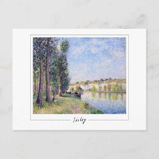 Alfred Sisley #19 - Fine Art Postcard Postkarte (Vorderseite)