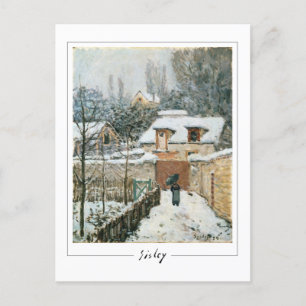 Alfred Sisley #1 - Fine Art Postcard Postkarte