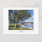 Alfred Sisley #207 - Fine Art Postcard Postkarte (Vorderseite)